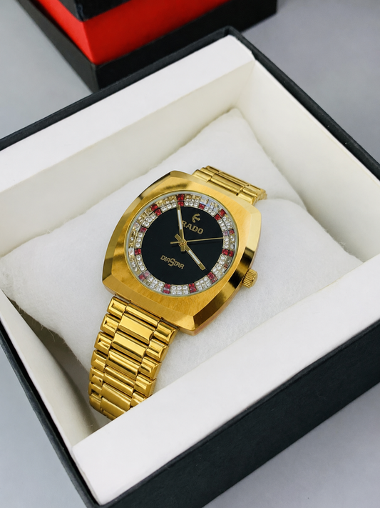 Luxury Full Gold Dial Analog Watch for Men