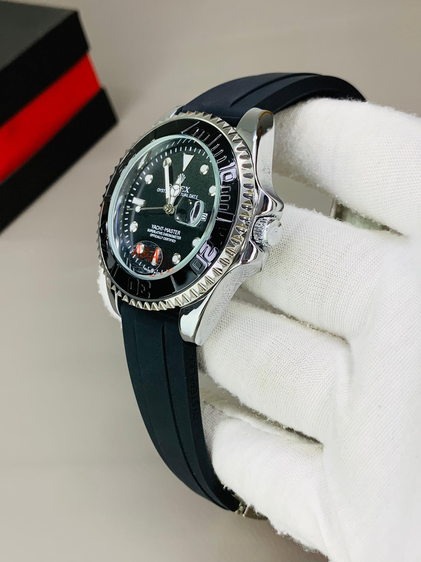 Premium Stainless Steel Analog Wristwatch
