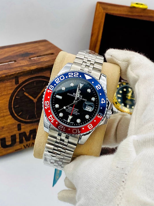 Premium Quartz Dive Style Watch with Rotating Bezel