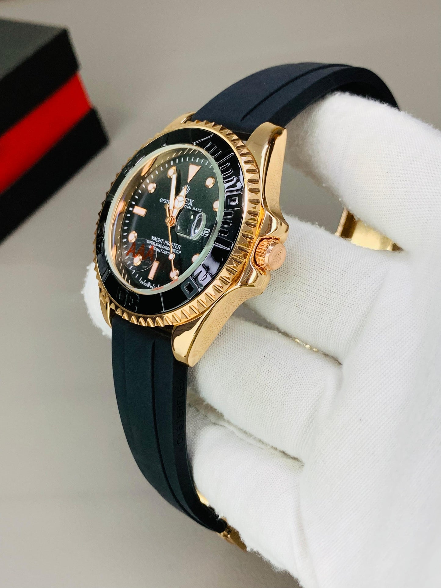 Premium Stainless Steel Analog Wristwatch